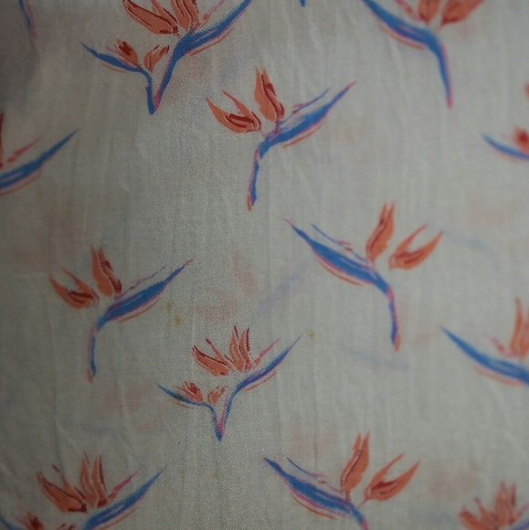 Rare acacia rurutu dress bird of paradise S tunic - Picture 8 of 8